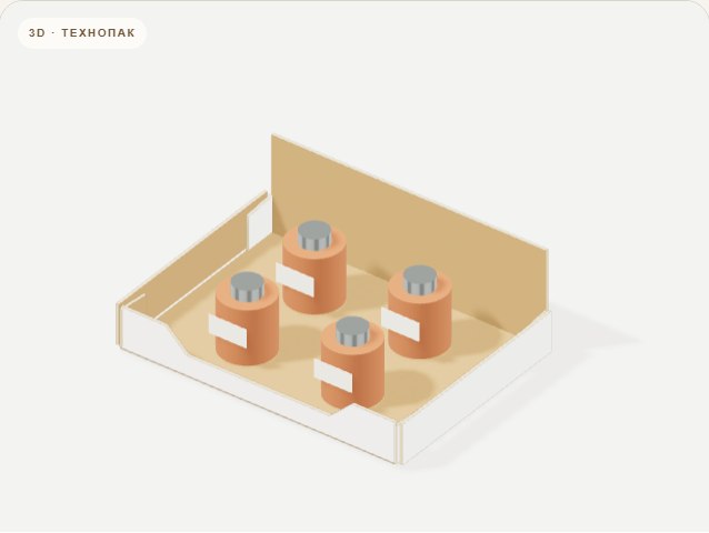 Display-короб (полка-дисплей) — модель упаковки